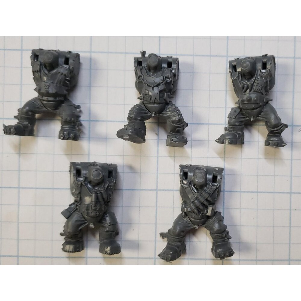 Warhammer 40k Ork Bits Nobz Torso & Legs x5